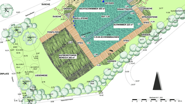 Naturschwimmbad Campingplatz Ivendorf